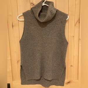 Madewell grey contour layering sweater vest